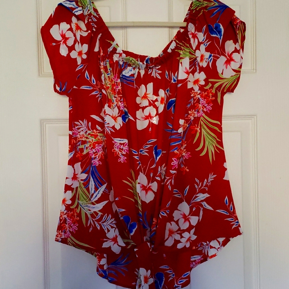 Off the shoulder blouse